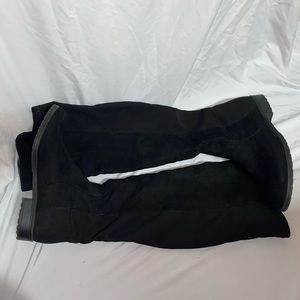 KNEE HIGH BOOTS BLACK